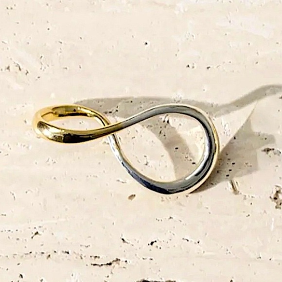 Sterling Silver Geometric Ring, Versatile, Creative, Design, Unique, Tre… - Picture 6 of 13